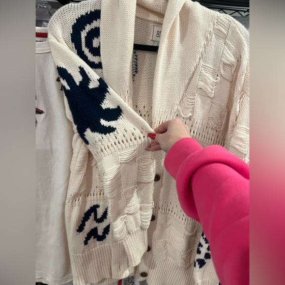 BDG Martha Beach Cardigan, SMALL NWT - Picture 4 of 7